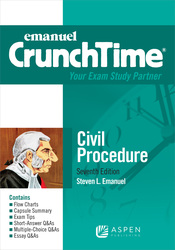 image of Emanuel Cruchtime guide to civil procedure